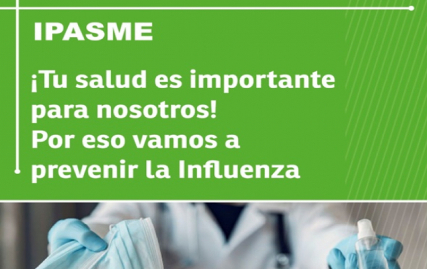 Vacunarse es la mejor prevención contra la Influenza