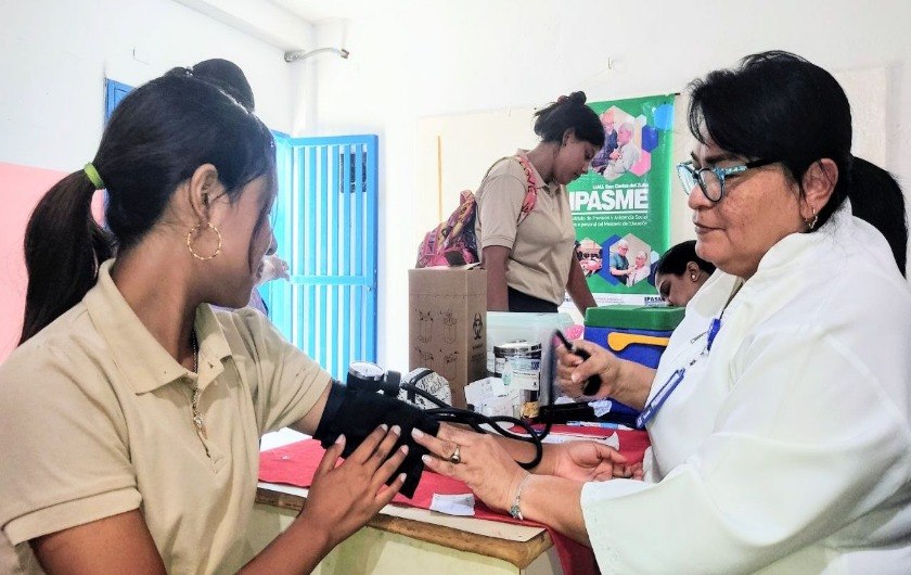 Estudiantes del liceo Adilia Castillo de San Carlos del Zulia recibieron atención integral gratuita