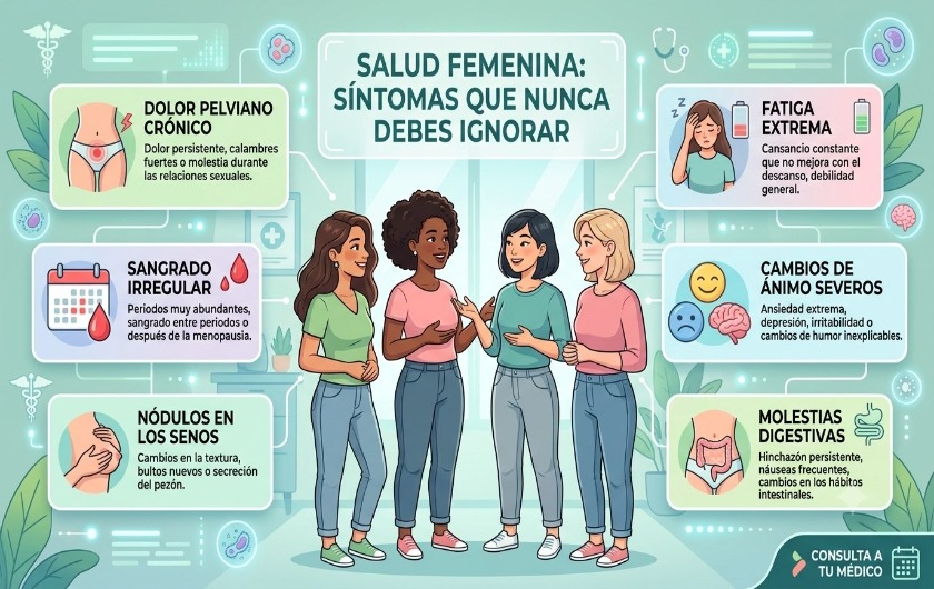 Salud Femenina | Reconocer las señales del cuerpo es el primer paso para la prevención 