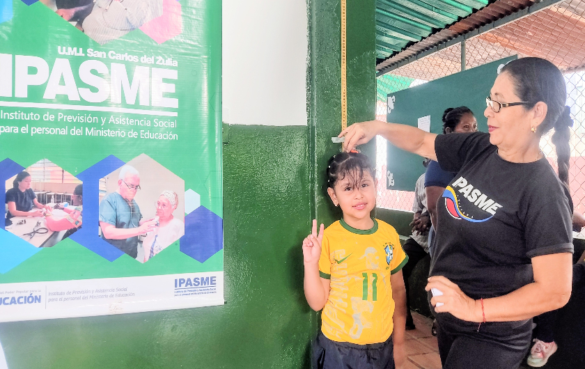 Ipasme atiende a la comunidad educativa del Sur del Lago