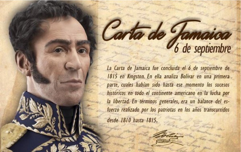 Carta de Jamaica: Con pueblos unidos y libres no hay imperios que puedan imponerse